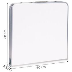 Masa pliabila Modern Home GMFC-FY12060 (White/Silver) Thumb