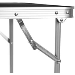 Masa pliabila Modern Home GMFC-FY8060 (Blalck/Sivler) Thumb