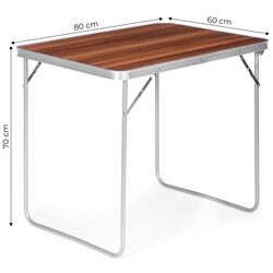 Masa pliabila Modern Home GMFC-FY8060 (Oak/Silver) Thumb