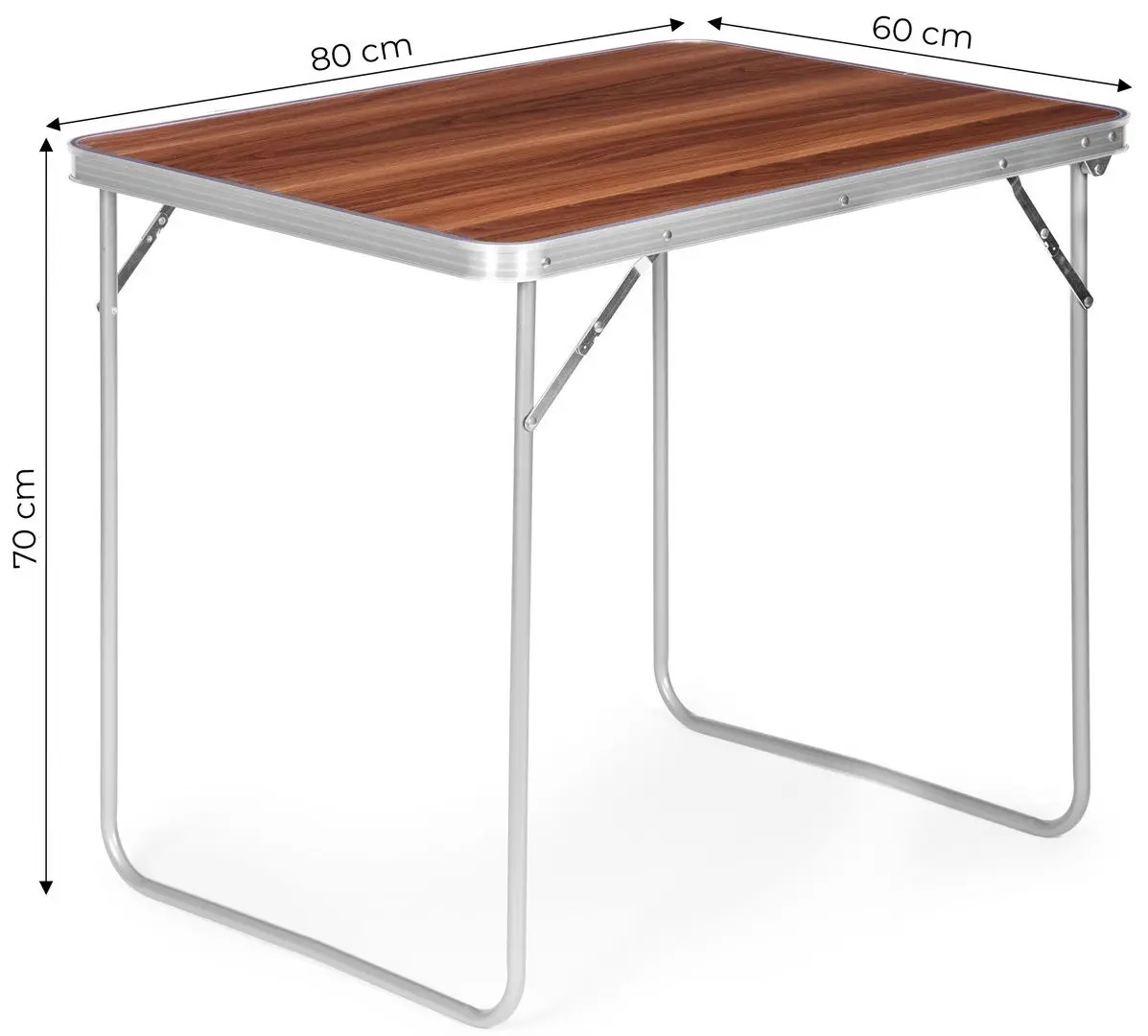Masa pliabila Modern Home GMFC-FY8060 (Oak/Silver) - 2