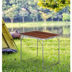 Masa pliabila Modern Home GMFC-FY8060 (Oak/Silver)