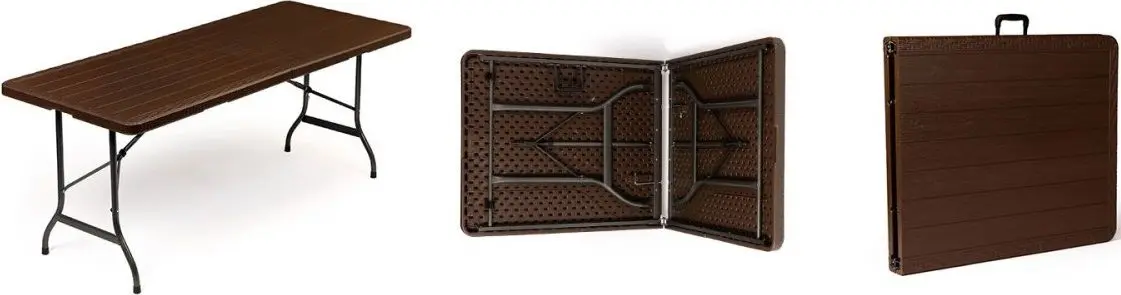 Masa pliabila Modern Home MZK-180 (Brown)