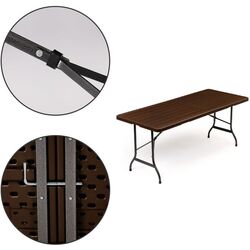 Masa pliabila Modern Home MZK-180 (Brown) Thumb