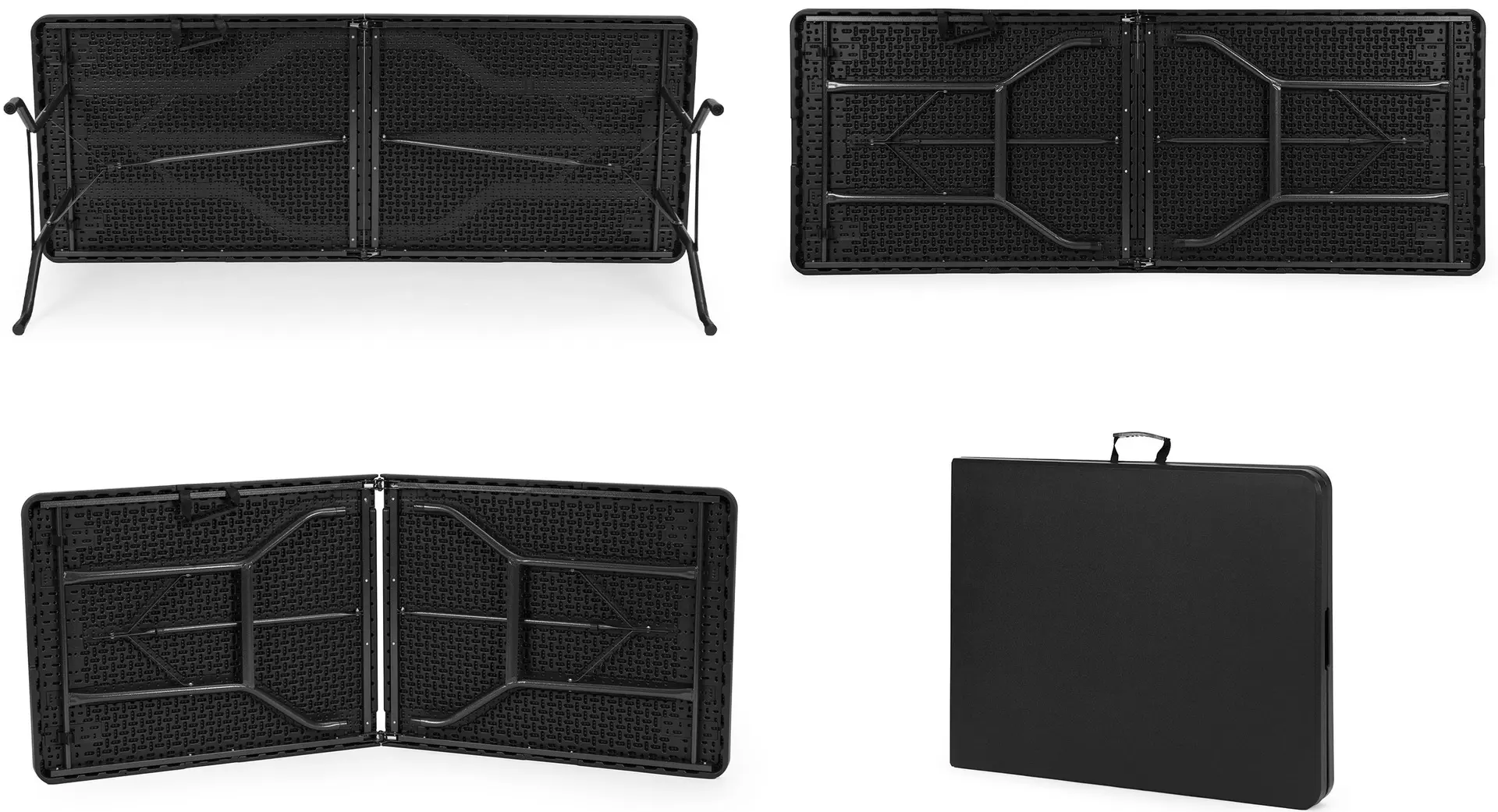 Стол складной Modern Home NZK-180S (Black)