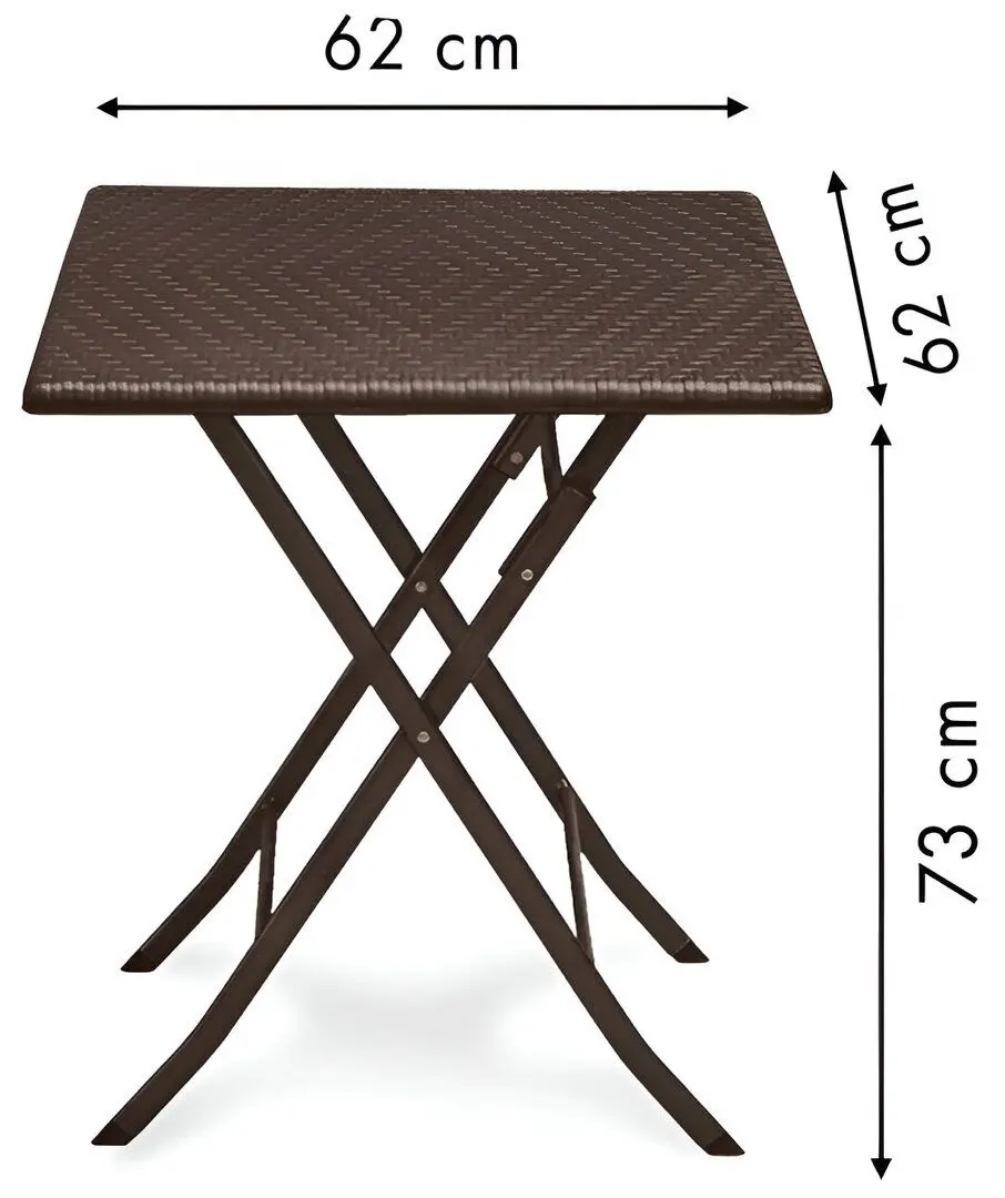 Masa pliabila Modern Home RAK-62 (Brown)