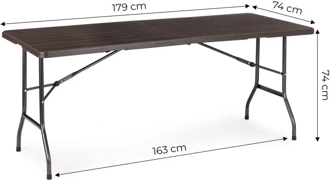 Masa pliabila Modern Home SZK-180B (Brown)