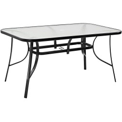 Стол MultiGarden SC-094 (Black/Transparent) Thumb