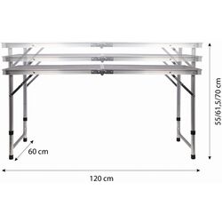 Masa pliabila Nils Camp NC1605 (Anthracite) Thumb