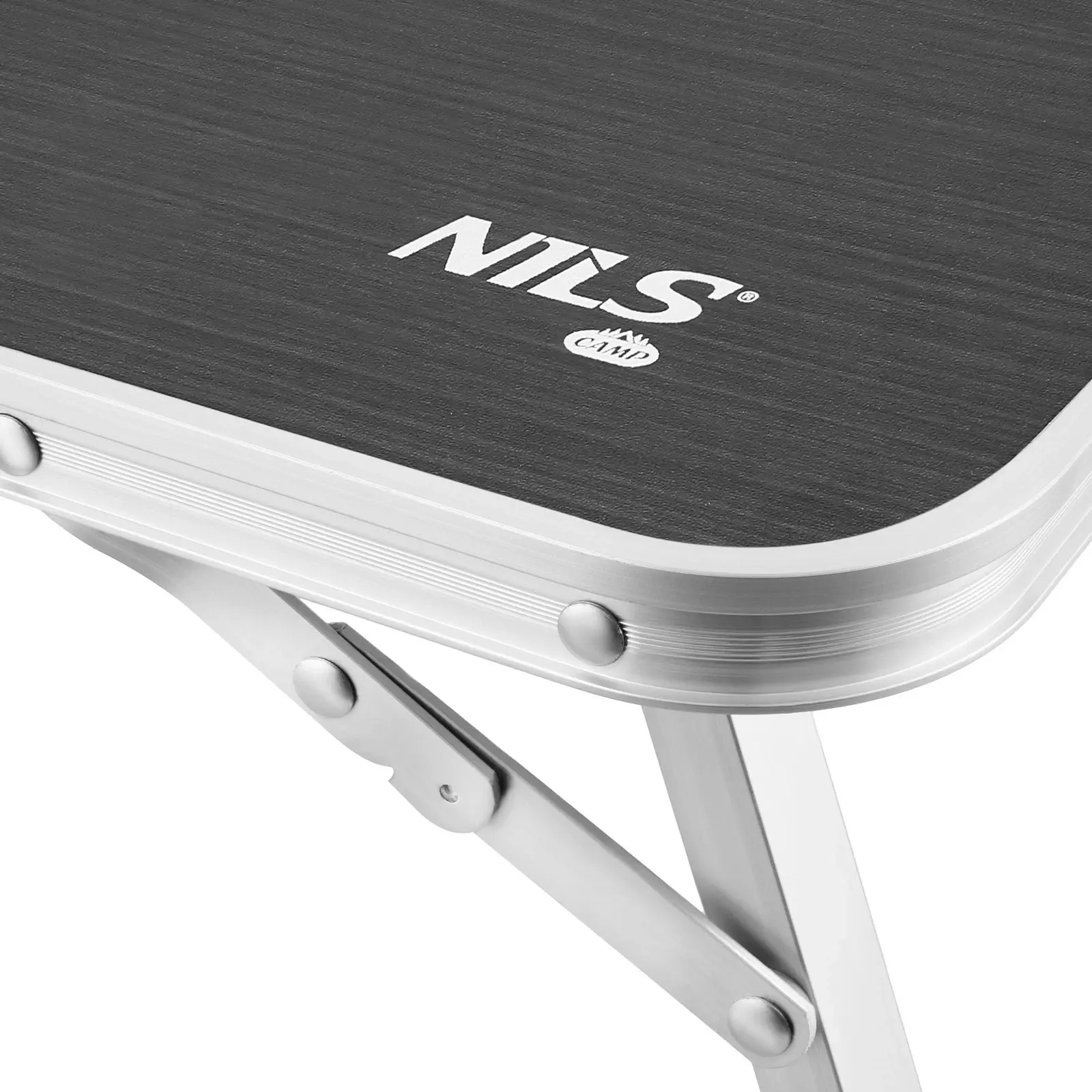 Стол складной Nils Camp NC3403 50x30x20 (Grey) - 6