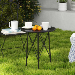 Садовый журнальный столик Outsunny 84G-697V00BK (Black) Thumb