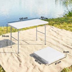 Стол кемпинговый Outsunny A20-528V00WT (White) Thumb
