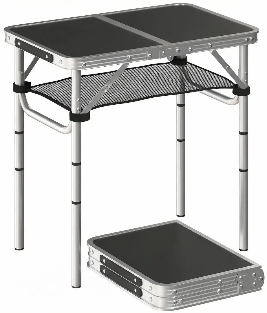 Стол кемпинговый Outsunny A20-653V00MX (Black/Silver)