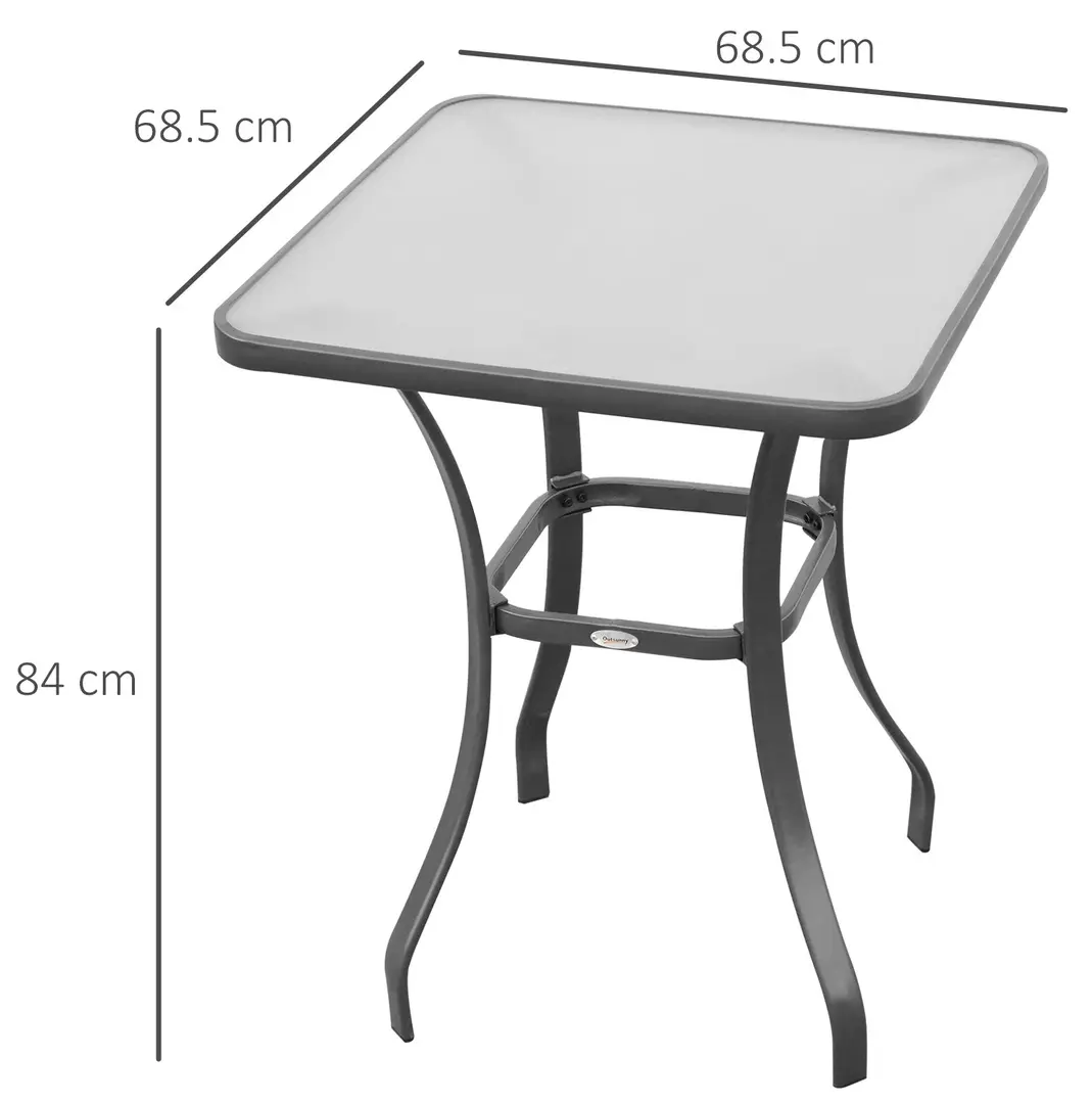 Стол Outsunny 84B-035 (Black) - 3