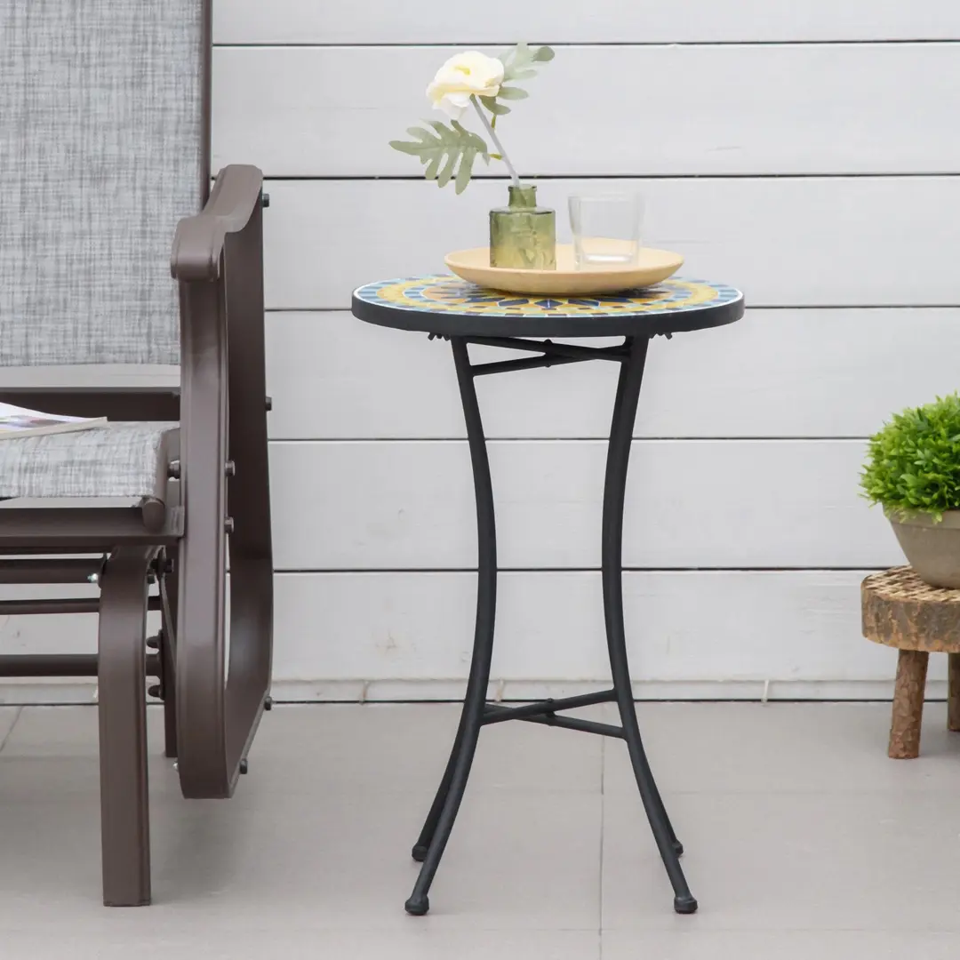 Стол Outsunny 84B-885 (Black/Multicolor)