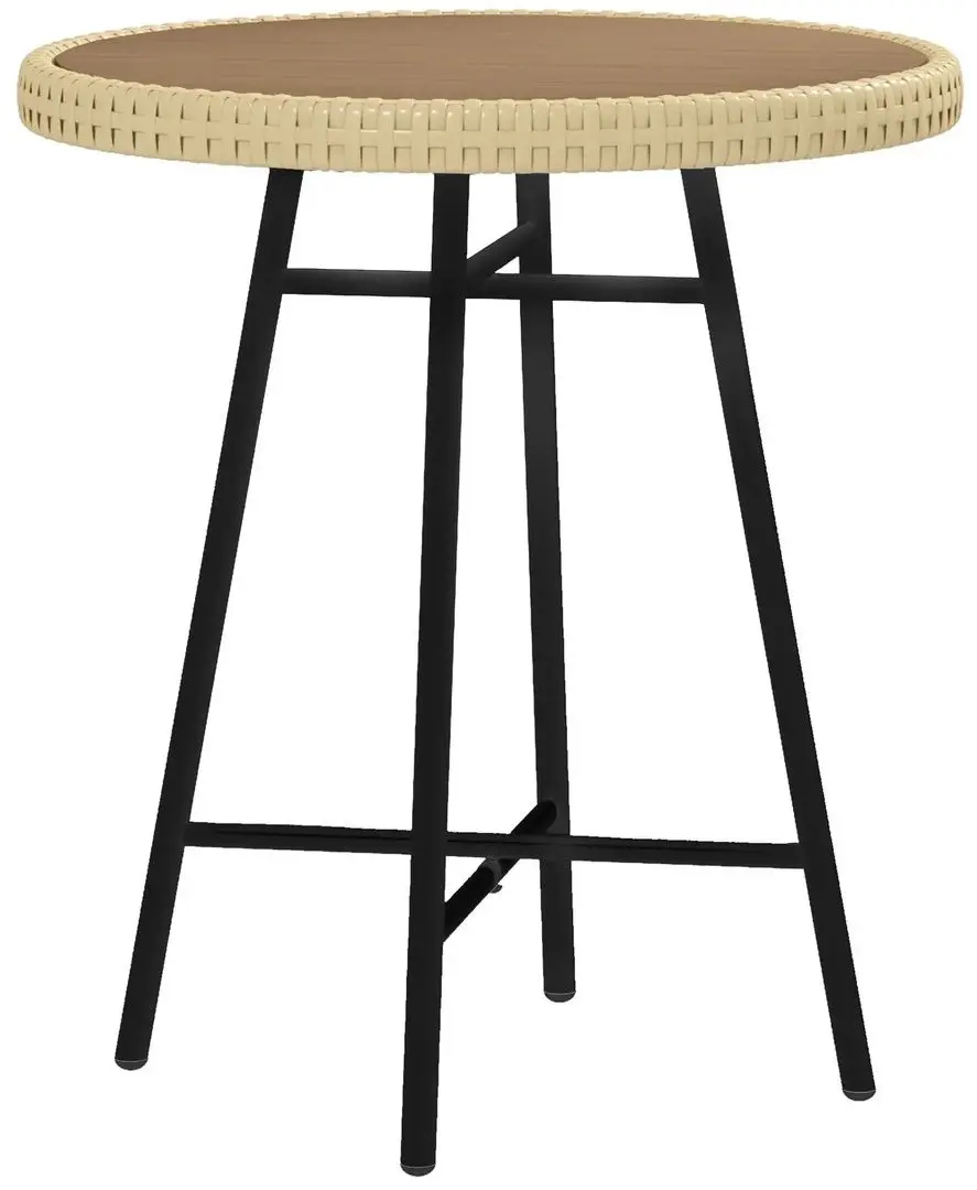 Стол Outsunny 867-192V00ND (Natural Wood/Black)