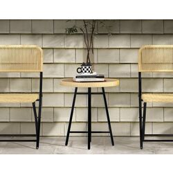 Masa Outsunny 867-192V00ND (Natural Wood/Black)