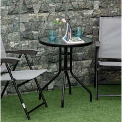 Стол садовый Outsunny 84B-147 (Black) Thumb