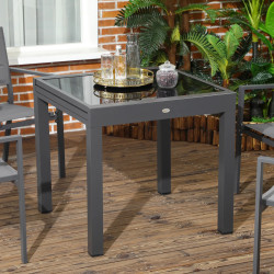 Стол садовый Outsunny 84B-297V00BK (Black) Thumb