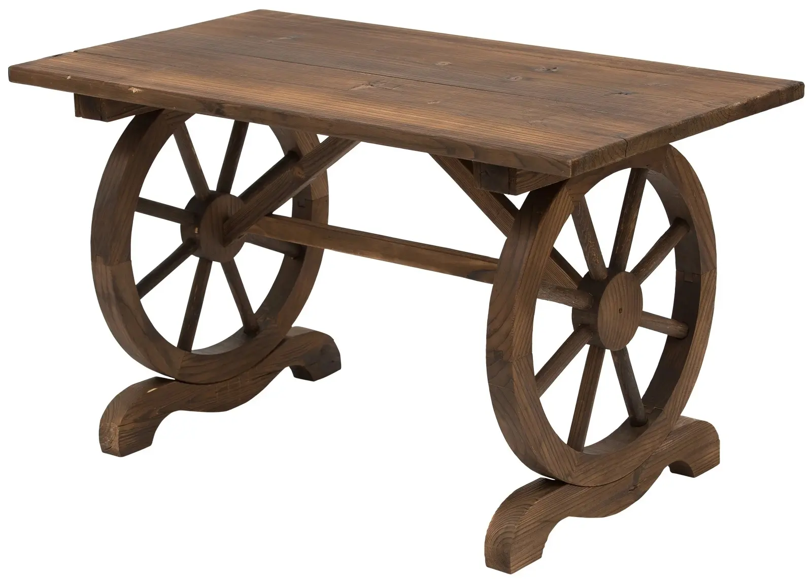 Masa Outsunny 84B-361 (Carbonized Wood) - 2