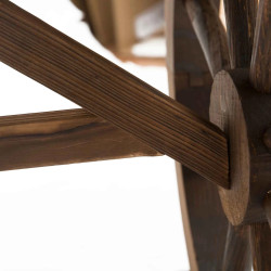 Masa Outsunny 84B-361 (Carbonized Wood) Thumb