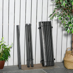 Стол садовый Outsunny 84B-567 (Black) Thumb