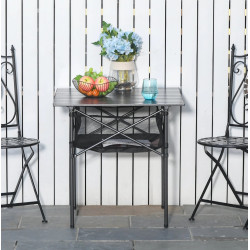 Стол садовый Outsunny 84B-567 (Black) Thumb
