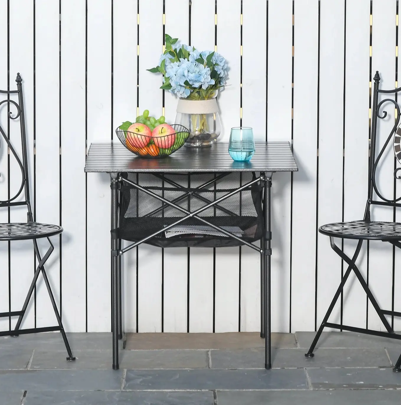 Стол садовый Outsunny 84B-567 (Black) - 8