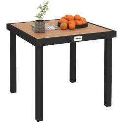 Masa de gradina Outsunny 84B-918ND (Natural/Black) Thumb
