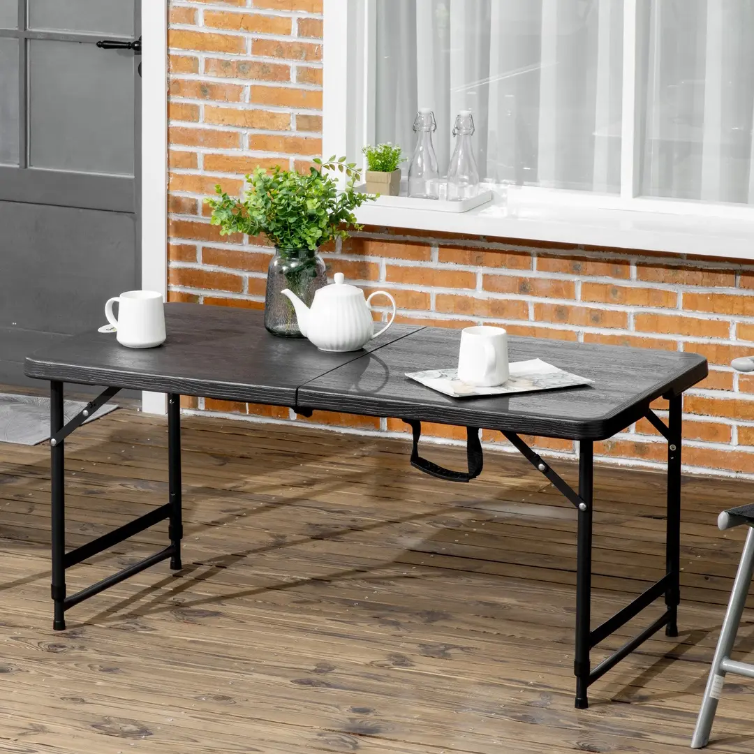 Стол садовый Outsunny 84G-005V00CG (Dark Grey)
