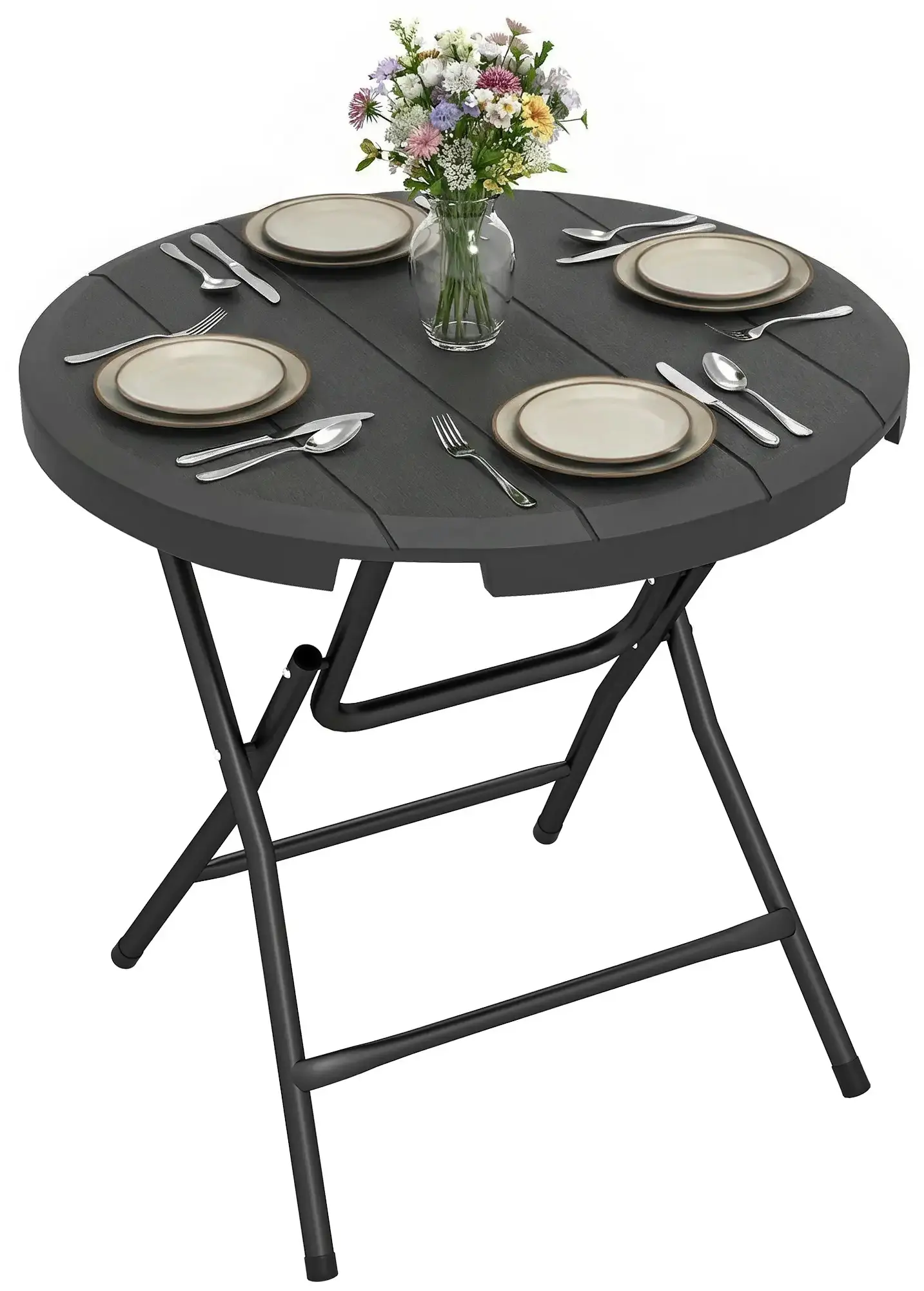 Masa de gradina Outsunny 84G-008V00CG (Dark Grey) - 4