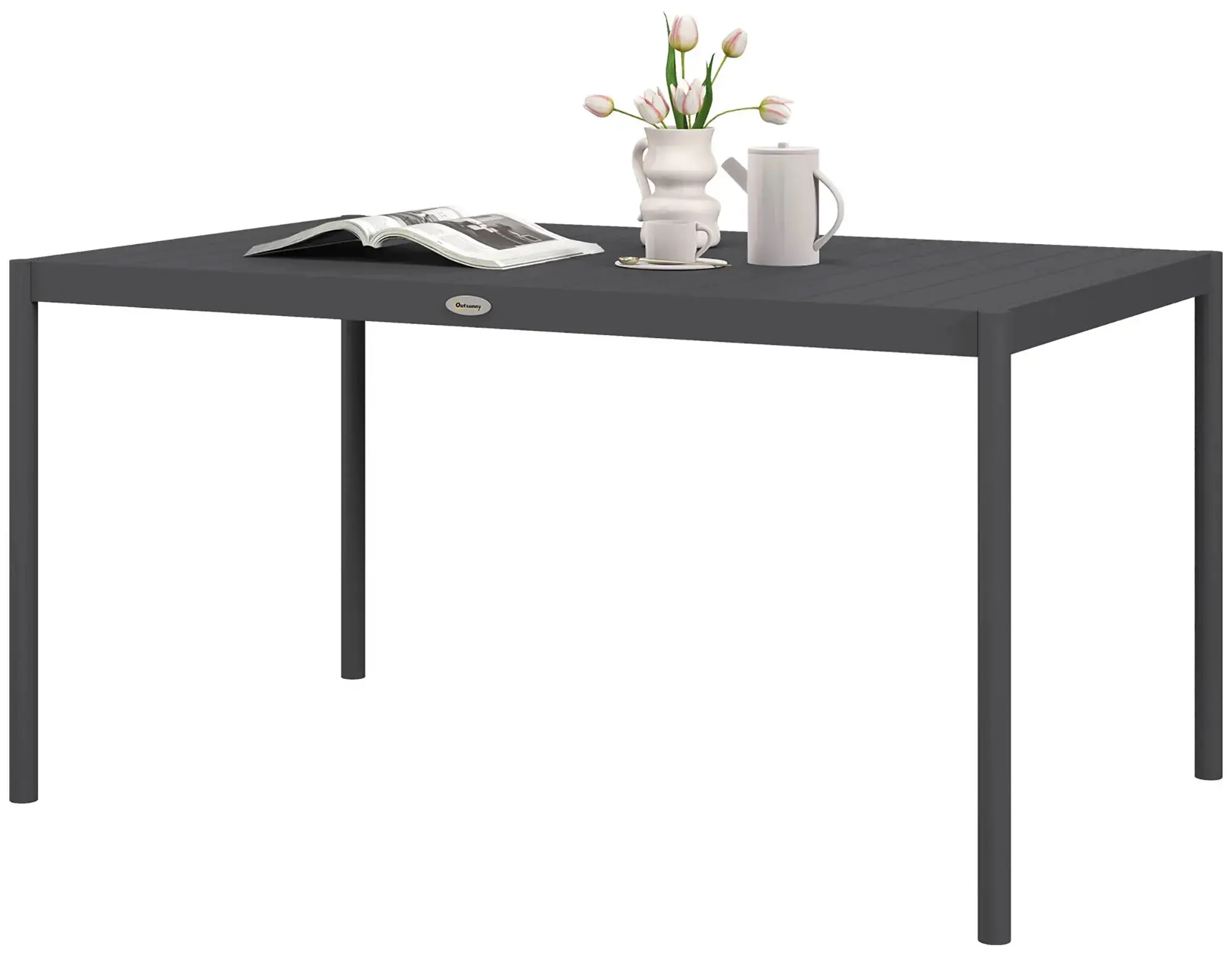 Masa de gradina Outsunny 84G-377V00CG (Dark Grey) - 3