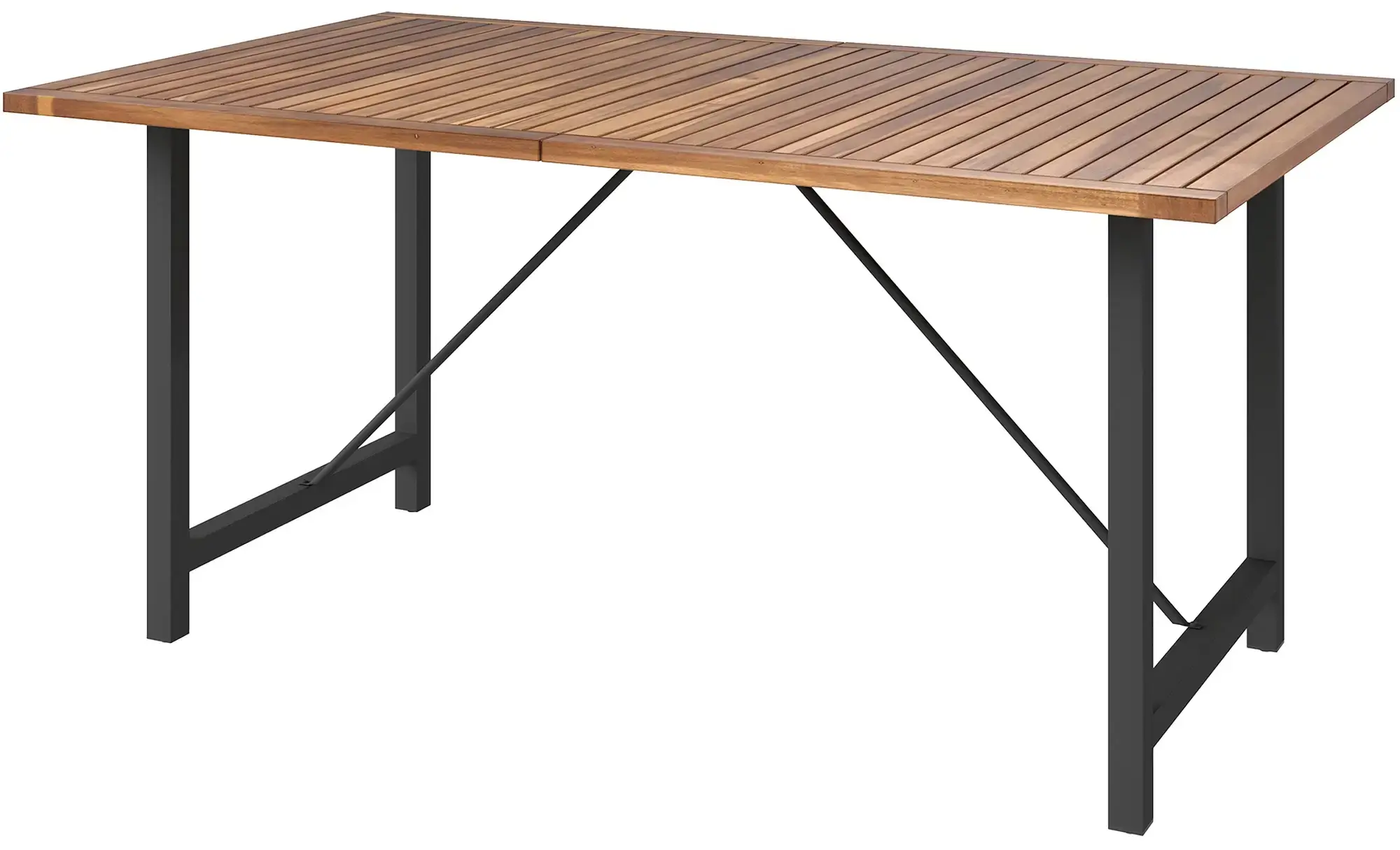 Masa de gradina Outsunny 84G-514V00TK (Teak/Black) - 3