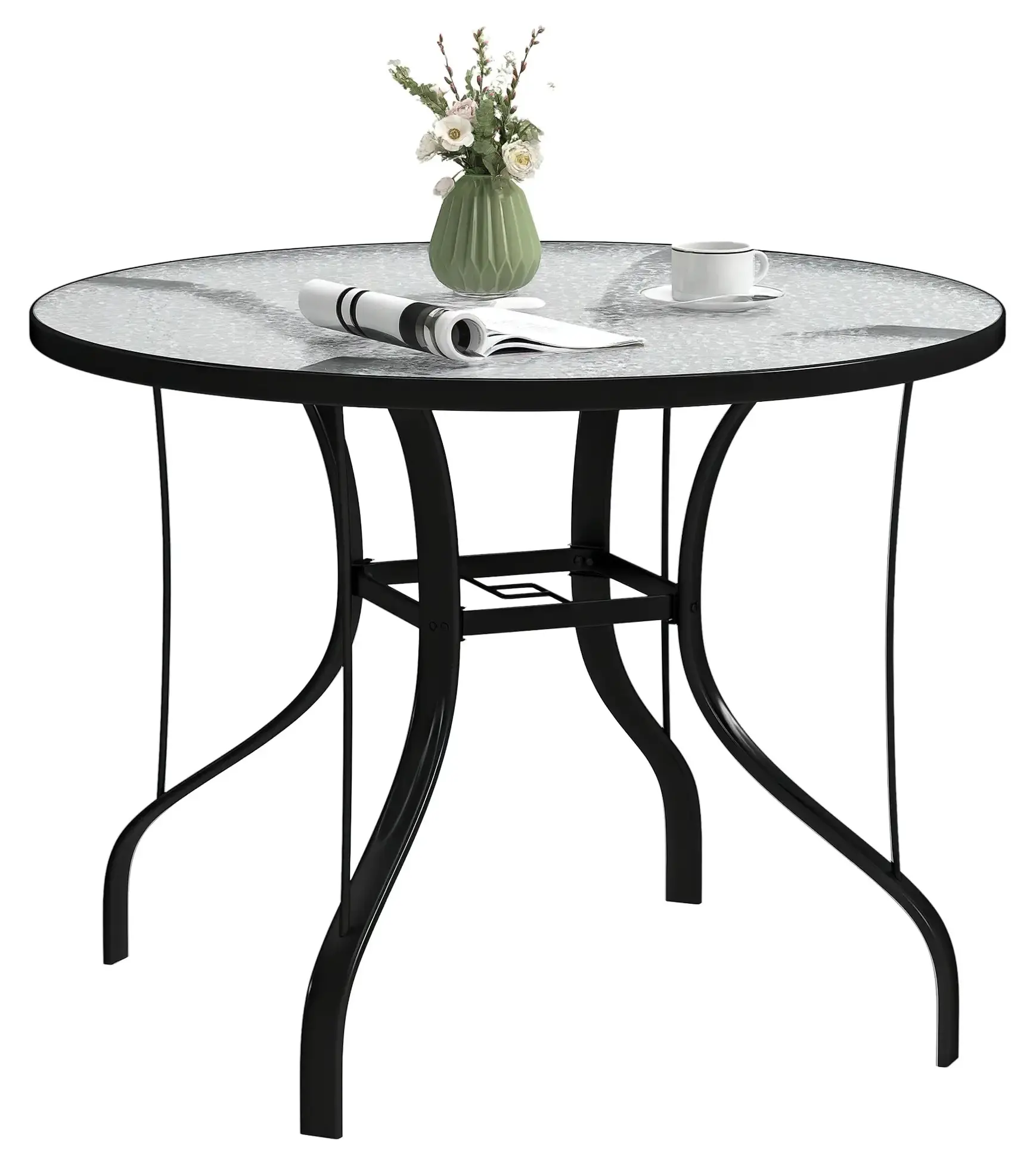 Masa de gradina Outsunny 84G-645V00BK (Black) - 3