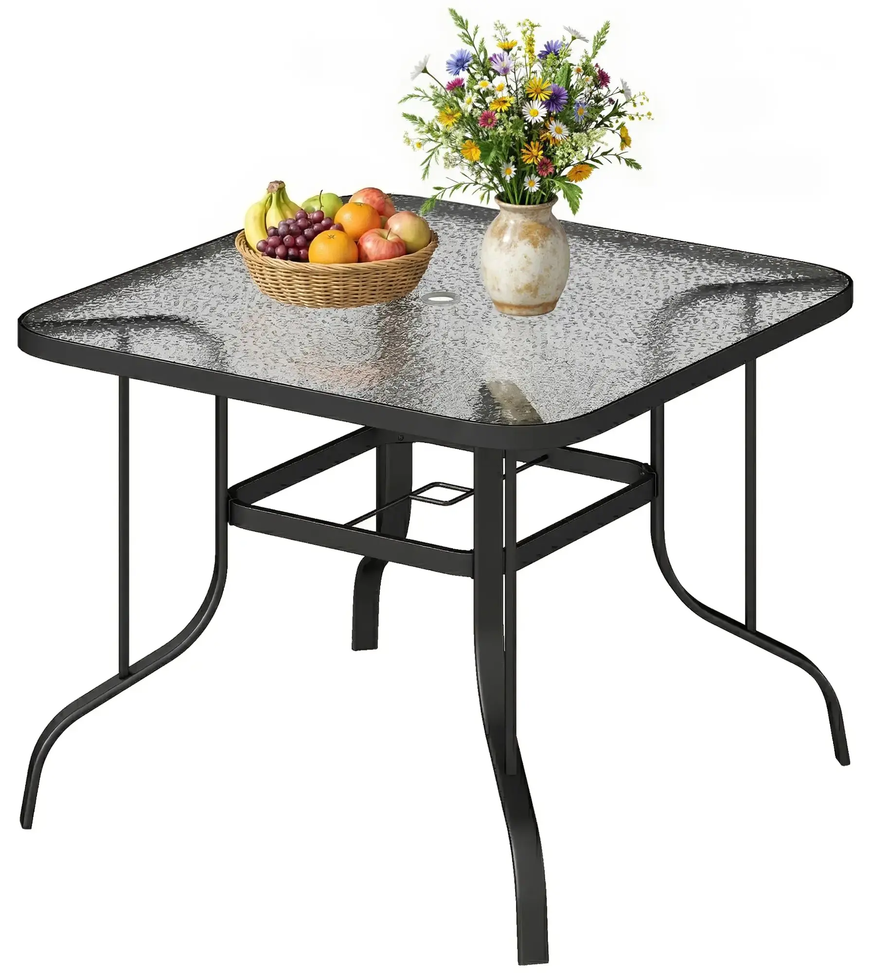 Стол садовый Outsunny 84G-649V00BK (Black) - 2