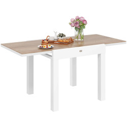 Masa de gradina Outsunny 84G-816V00WT (Natural/White) Thumb