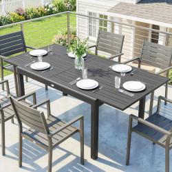 Masa de gradina Outsunny 84K-103V00CG (Grey) Thumb