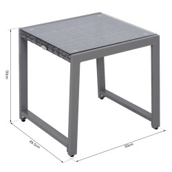 Журнальный столик Outsunny 867-033 (Grey) Thumb