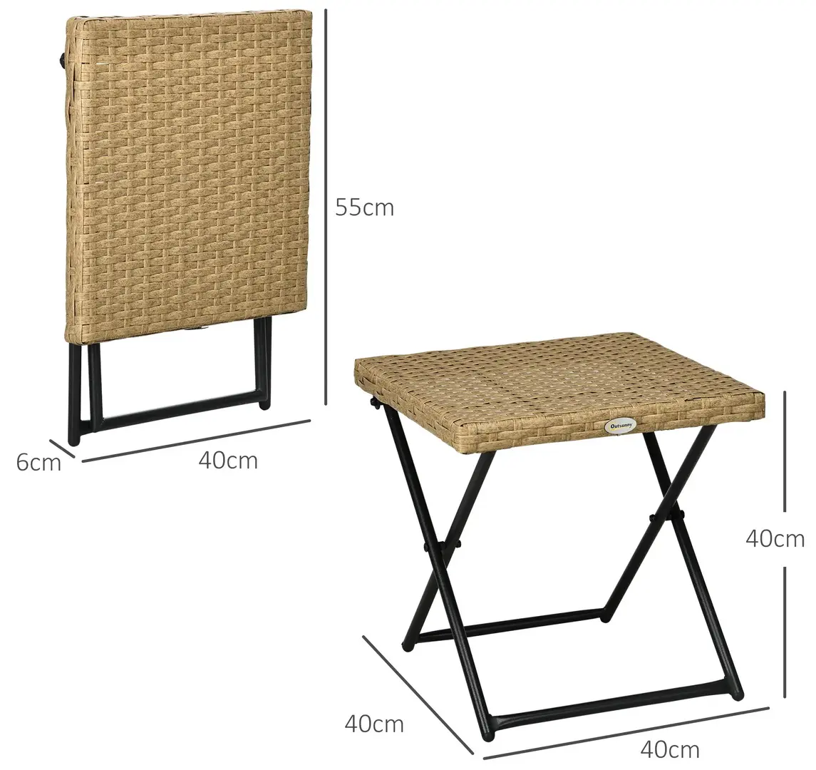 Стол складной Outsunny 867-034V00ND (Light Brown)