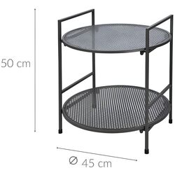 Masa pentru reviste Picnic Time 24819 (Black) Thumb