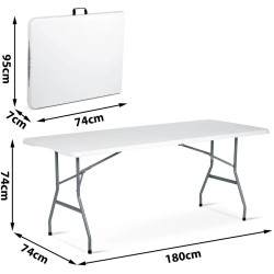 Masa Plonos 440000 (White/Grey) Thumb