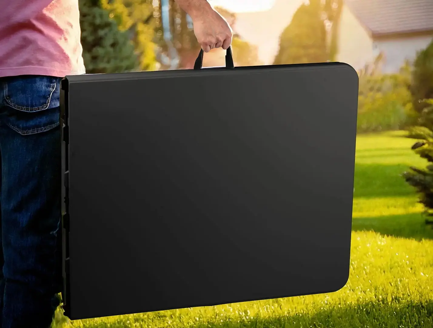 Стол складной Plonos 440001 (Black) - 8