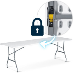 Стол складной Plonos 440100 244cm (White) Thumb