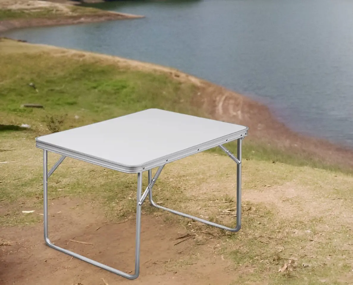 Masa pliabila Procart GAMC016 (White/Grey)