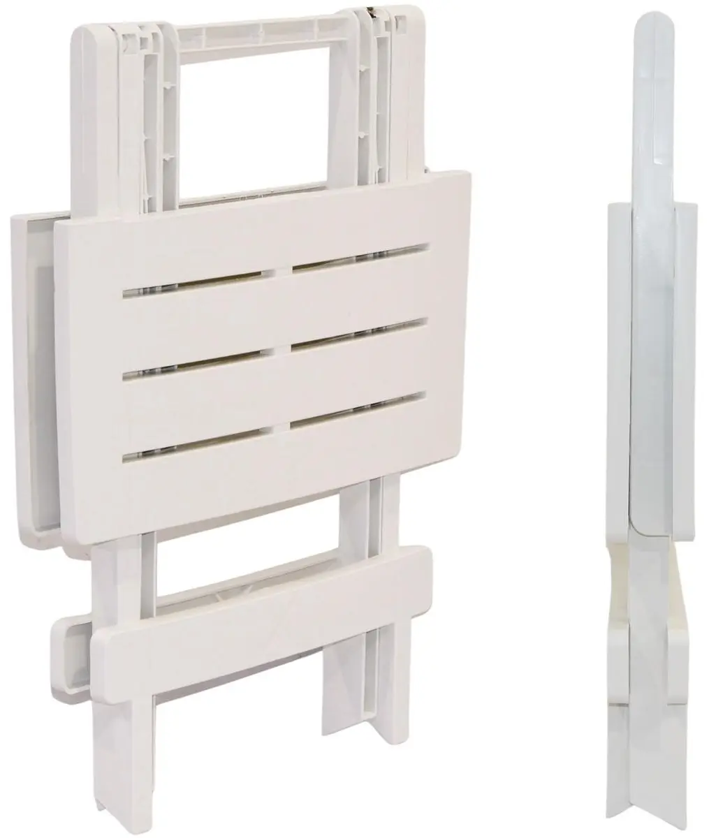 Masa pliabila de gradina Progarden 907201 (White) - 2