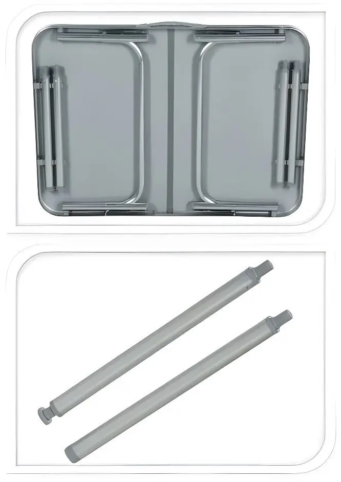 Стол складной Redcliffs 494502 (Grey/Natural) - 3