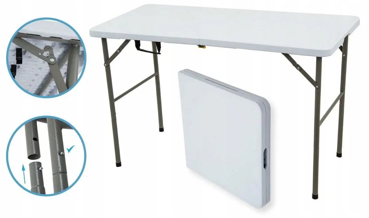 Стол складной Saska Garden 1039794 60x120 (White)