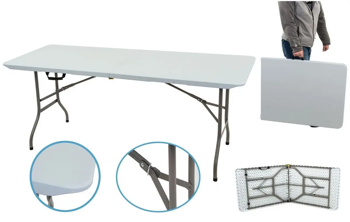 Masa pliabila Saska Garden 1039800 70x180 (White)