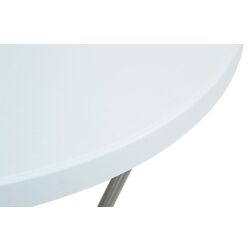 Masa pliabila Saska Garden 1039824 80x74 (White/Silver) Thumb