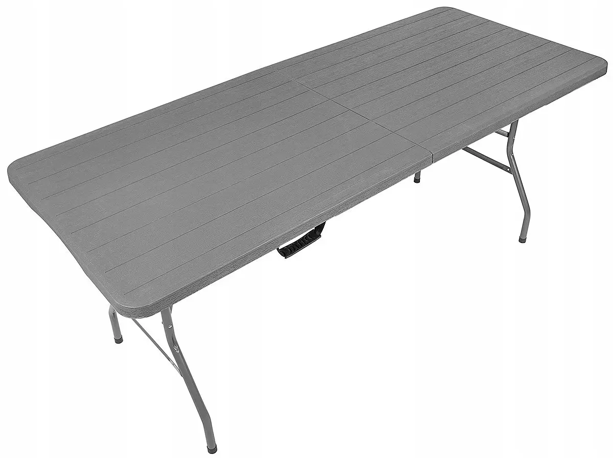 Стол складной Saska Garden 1053752 74x180 (Dark Grey) - 3