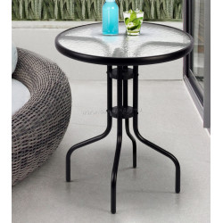 Cтол Sofotel SO-981 298100 (Black/Transparent)